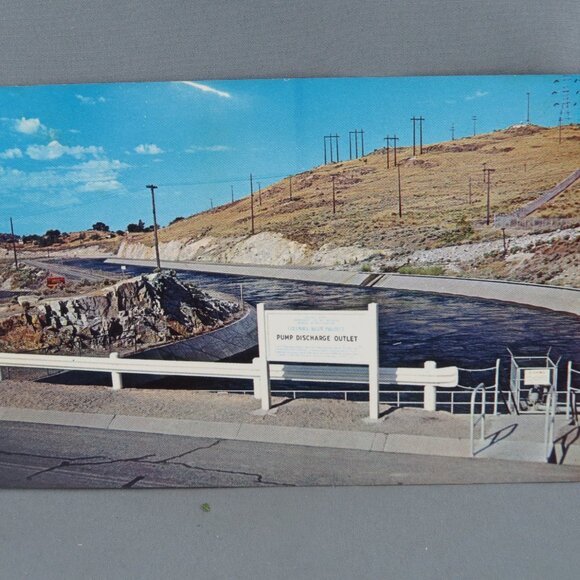 Vintage Postcard - Grand Coulee Dam - Smith Western - Picture 4 of 4